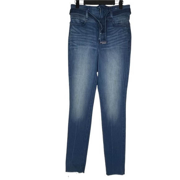 Express Women's Size 4R Ankle Leggings Super High Rise Jeans
